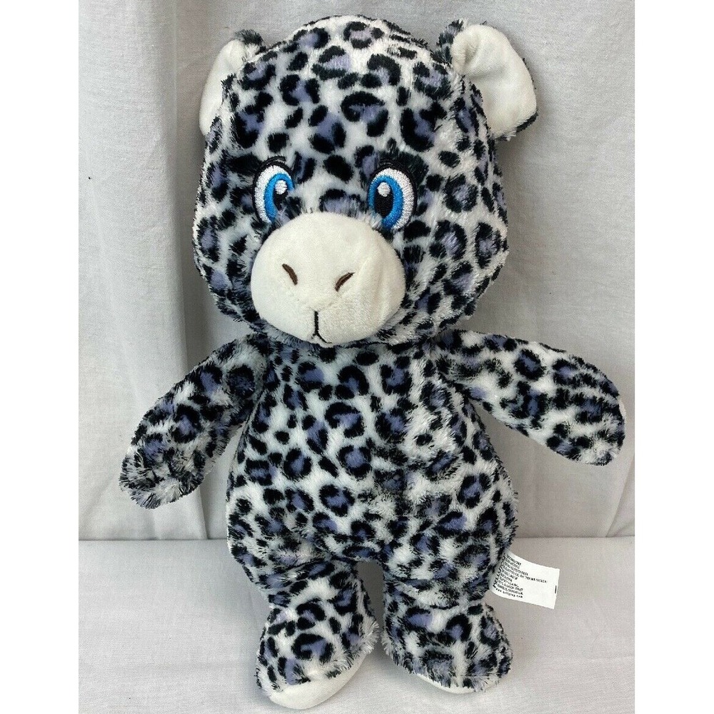 Kellytoy Leopard print Bear 14" Plush Doll Toy Stuffed animal Kelly Toy